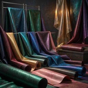 Textured specialty box papers in jewel tones